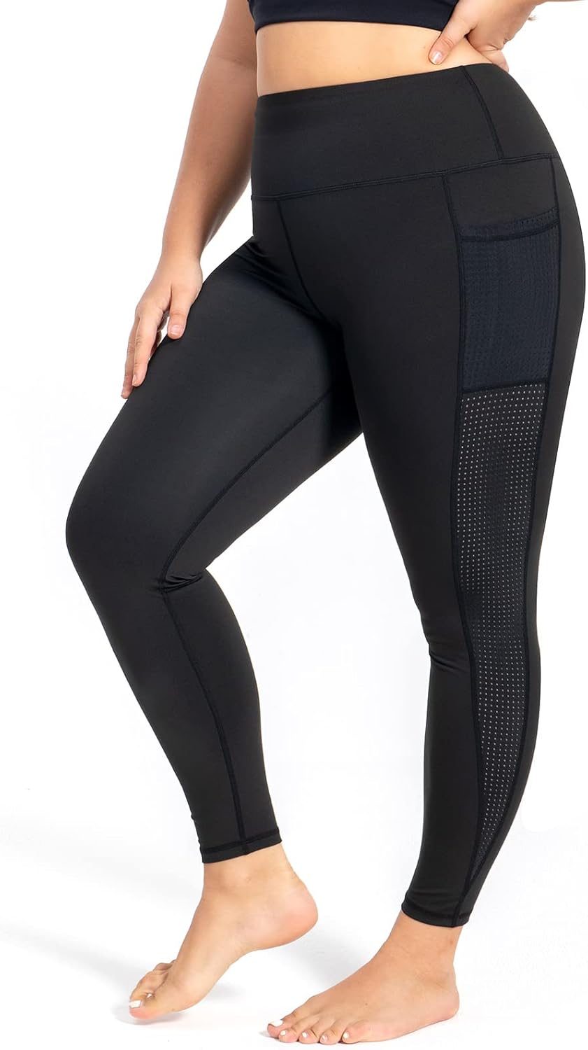 Plus Size Leggings for Women with Pockets