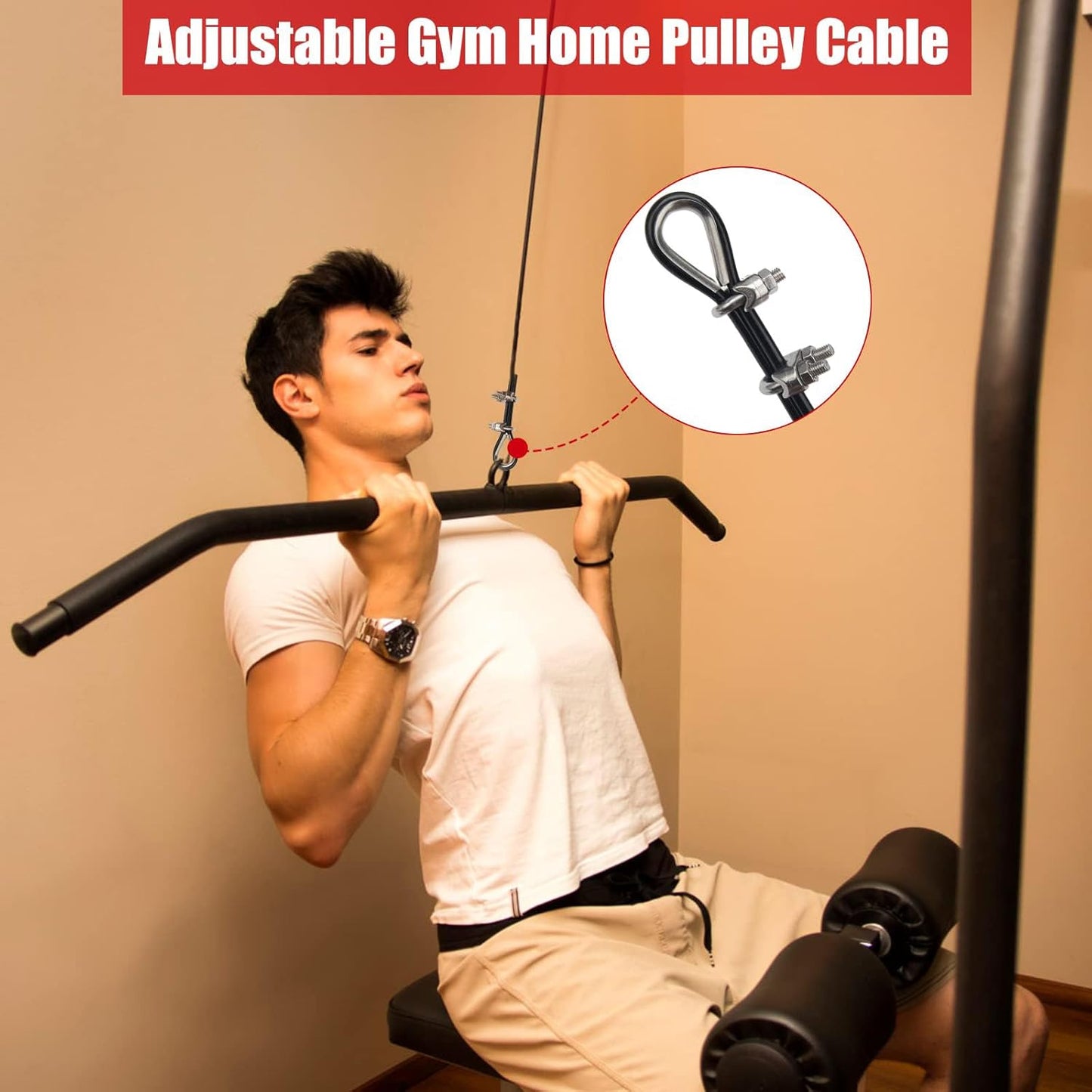 Fitness Pulley Cable