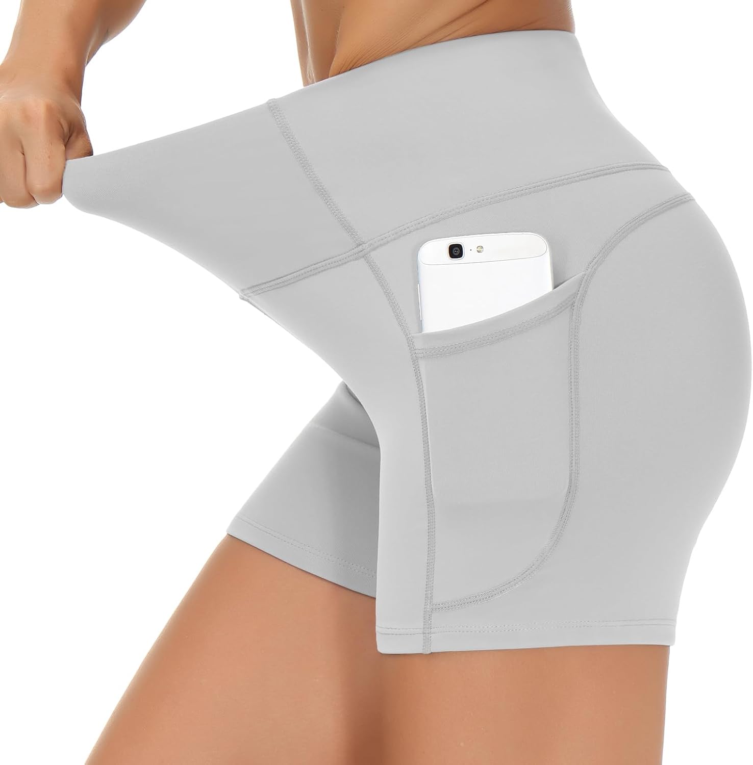 High Waist Yoga Shorts for Women's