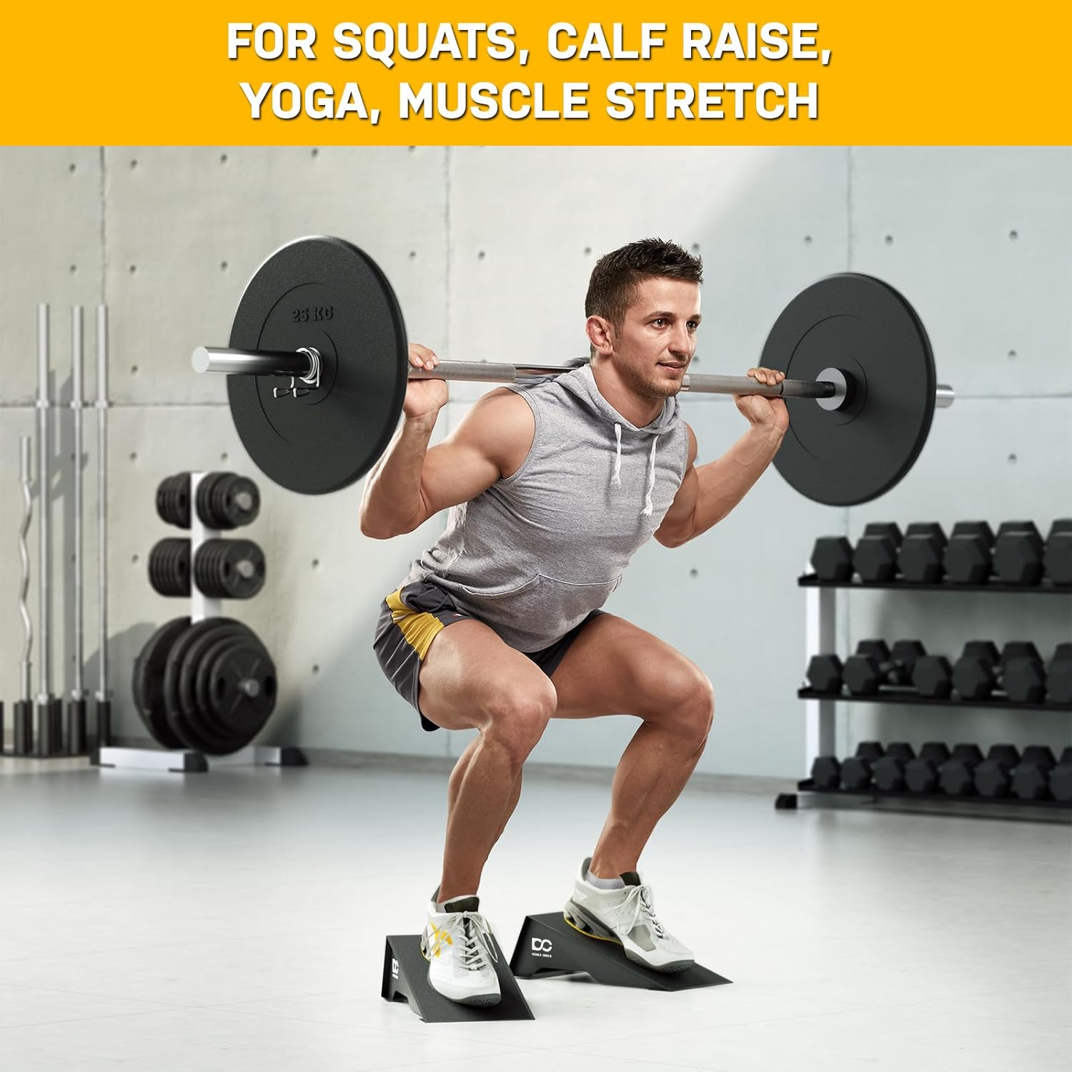 Professional Squat Ramp for Weightlifting and Fitness 