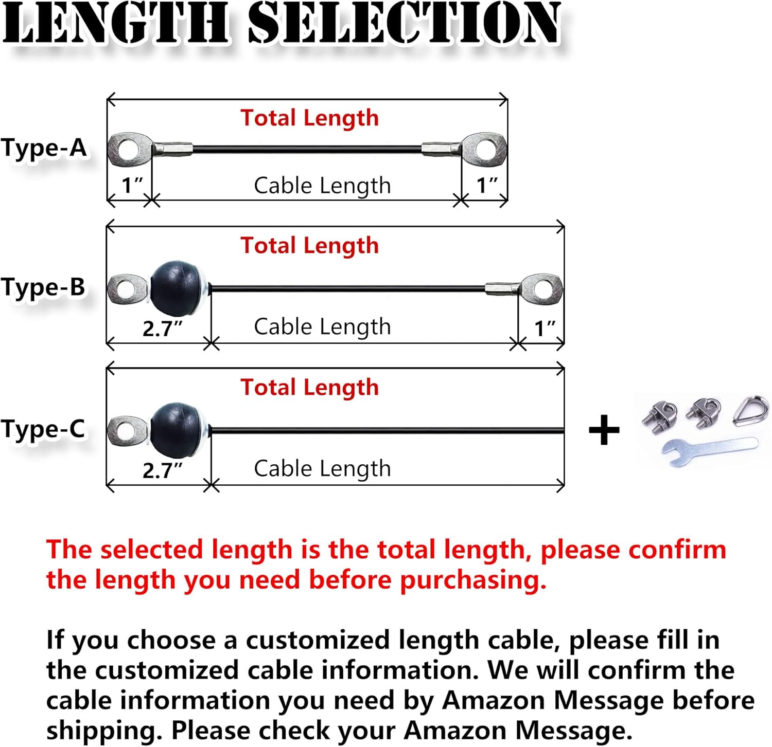 Pulley Thick 5mm Heavy Duty Steel Wire Rope for Home Gym 