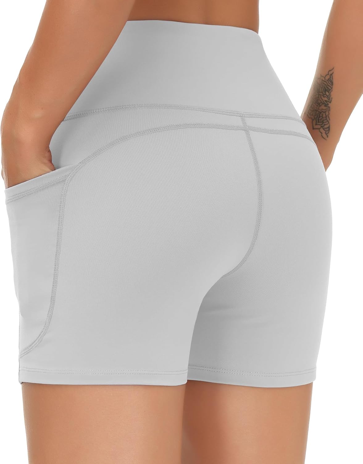 High Waist Yoga Shorts for Women's