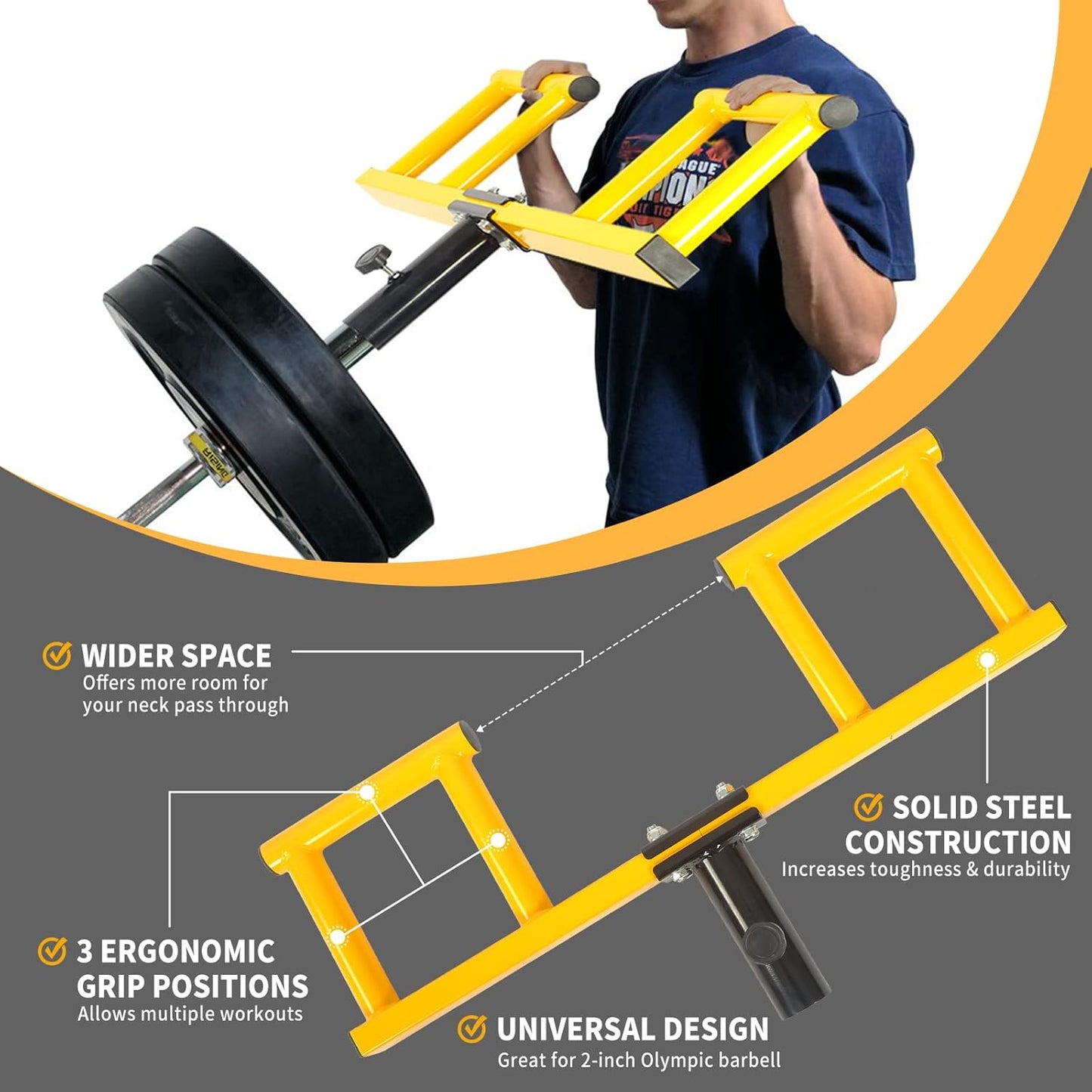 Viking Press Landmine Handle T-Bar