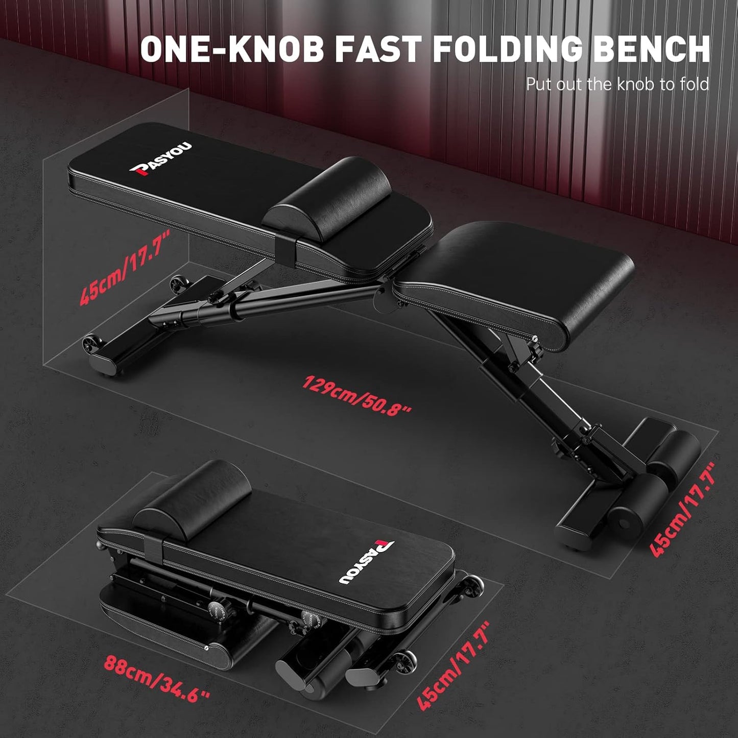 Adjustable Weight Bench Full Body Workout