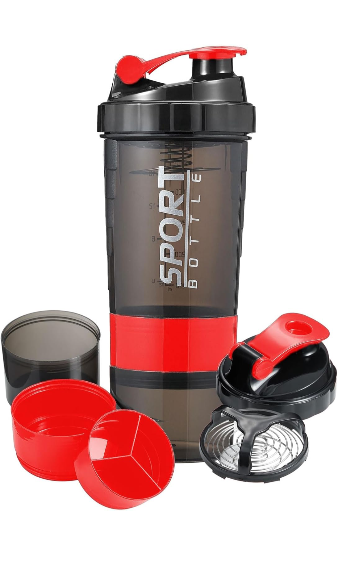 Shaker Water Bottle for Protein Mixes