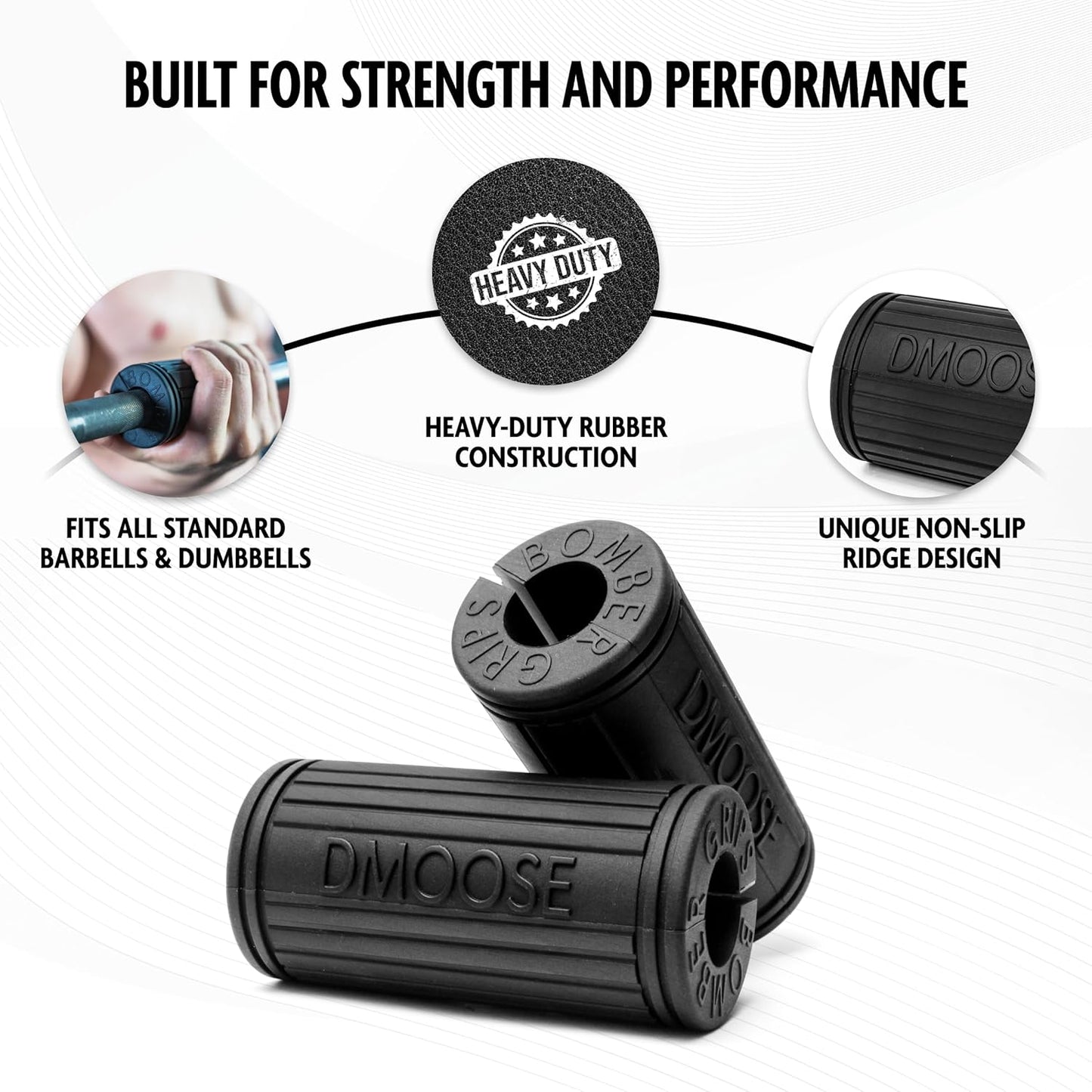 Fitness Dumbbell Grips for Hands