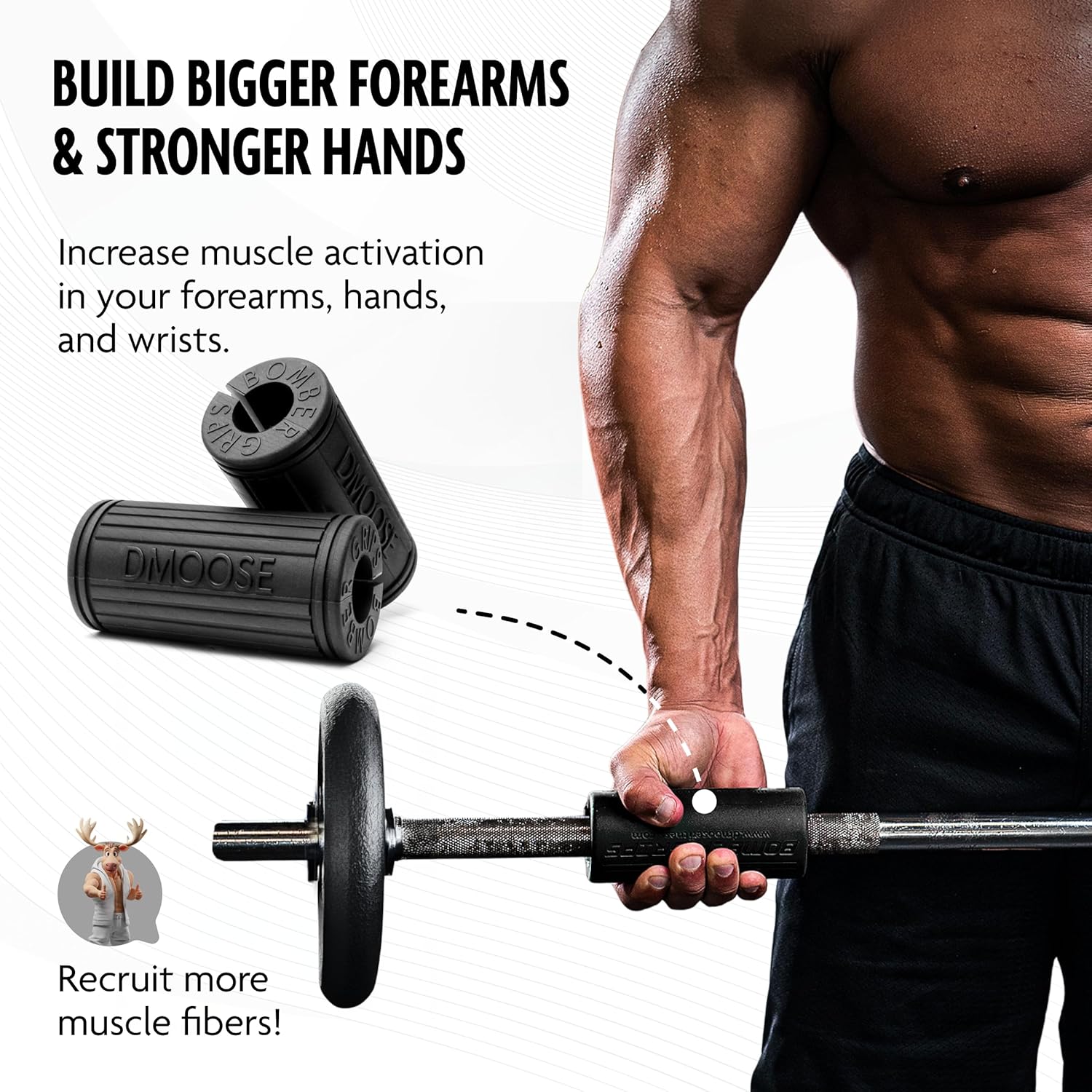 Fitness Dumbbell Grips for Hands