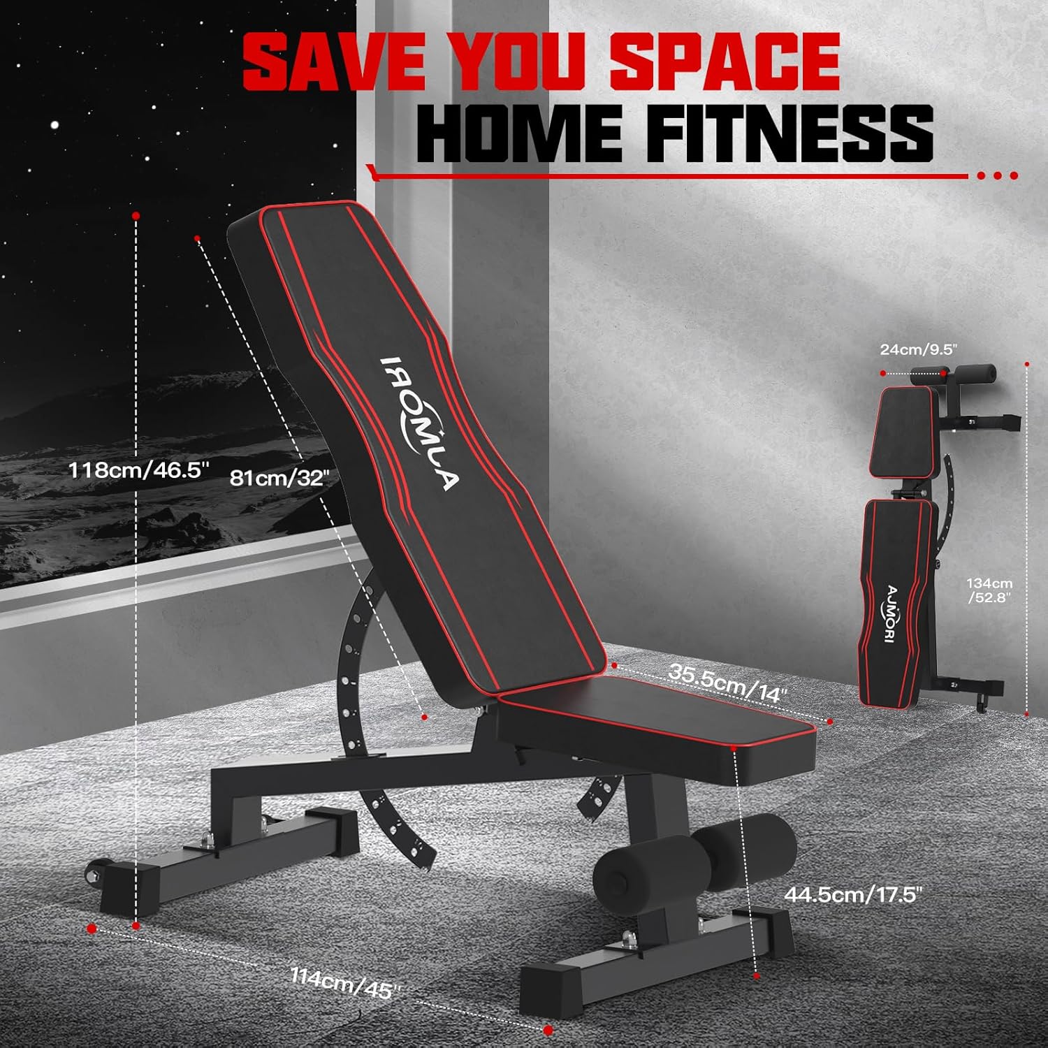 Workout Bench Decline Incline for Home Gym