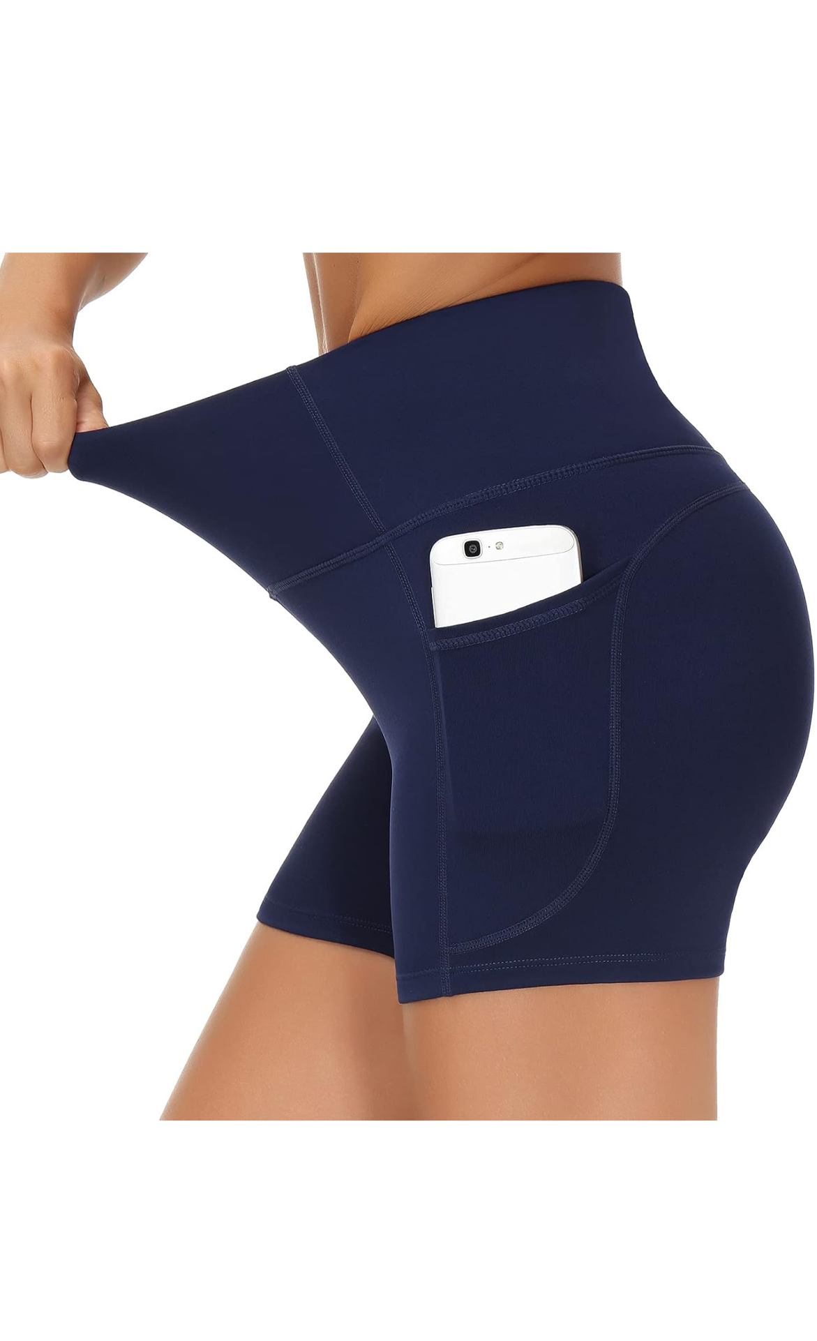 High Waist Yoga Shorts for Women's